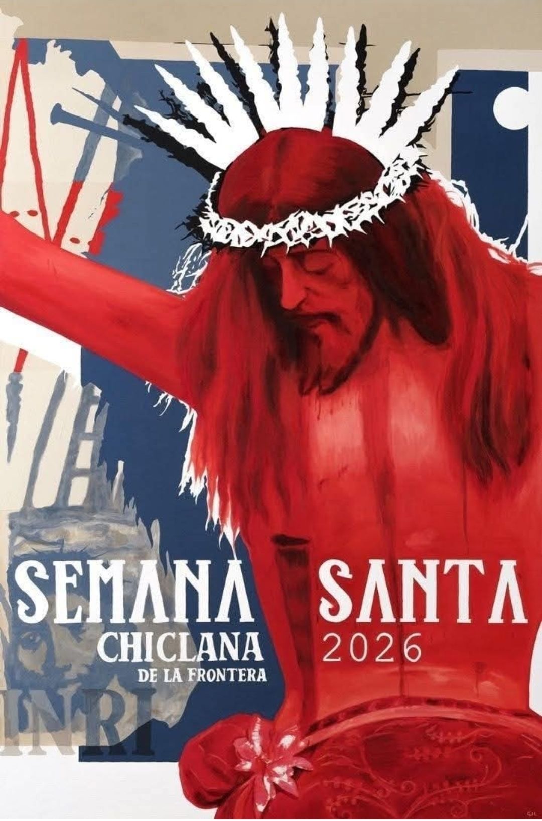 Cartel Semana Santa 2026 Chiclana de la Frontera – El Sanedrín